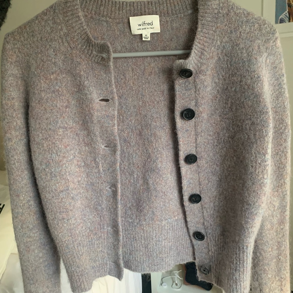 Aritzia Periwinkle Cardigan